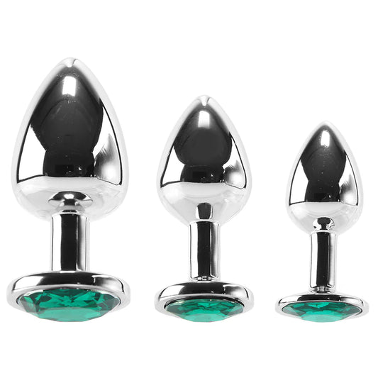 Booty Sparks Heart Gem Anal Plug Set