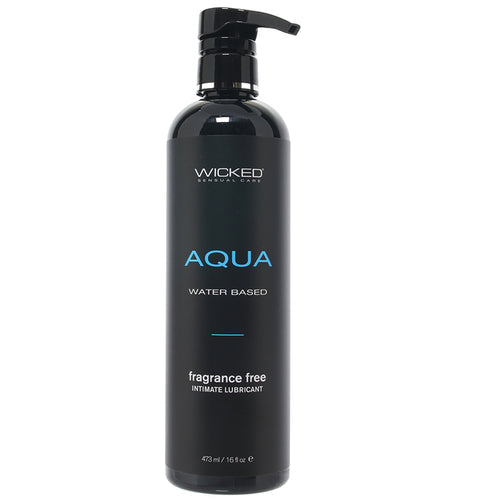 Wicked Fragrance Free Water Based Lube in 8.5oz/250ml