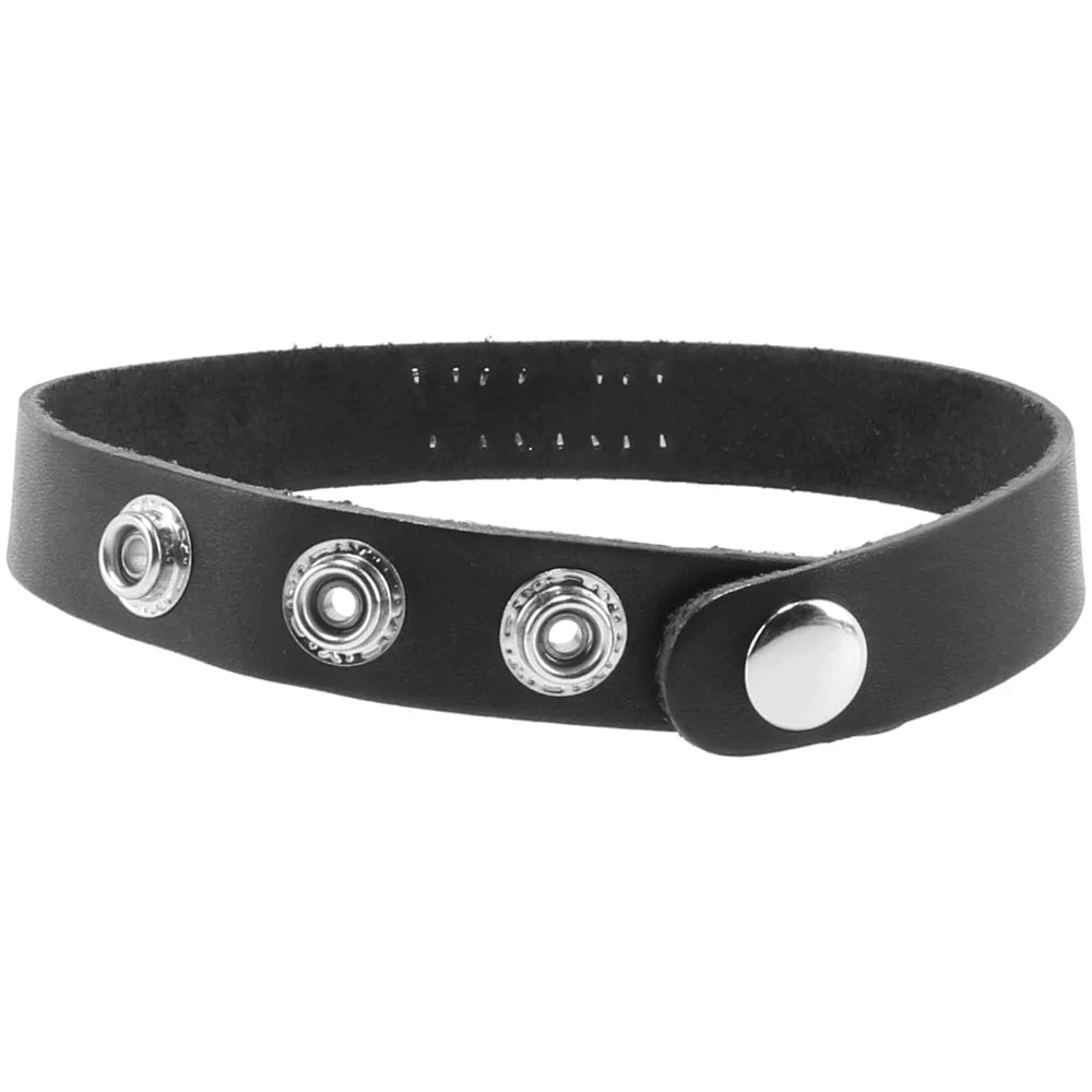 Leather Word Band Collars