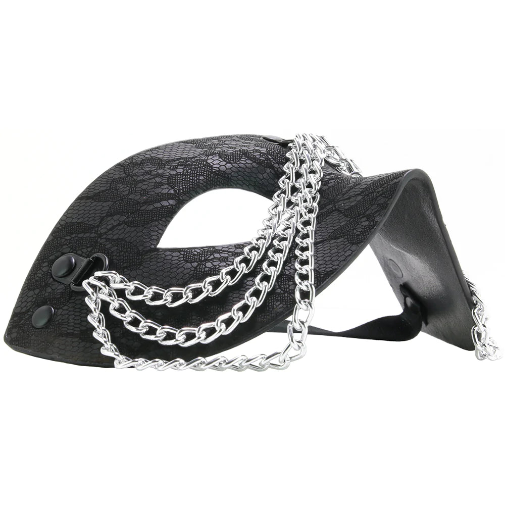 Sincerely Chained Lace Mask