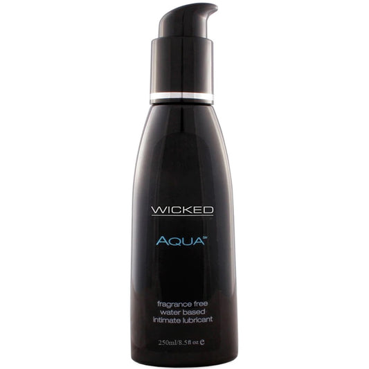 Wicked Fragrance Free Water Based Lube in 8.5oz/250ml