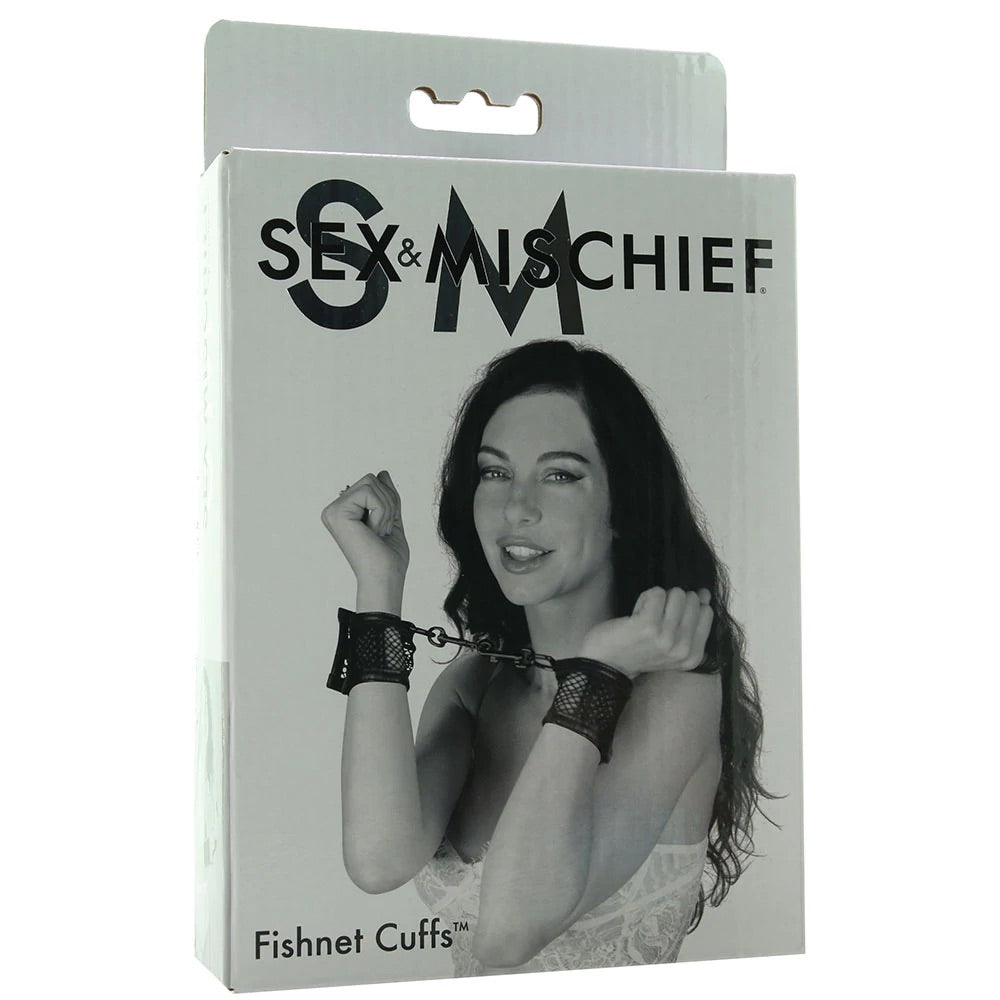 Sex & Mischief Fishnet Cuffs