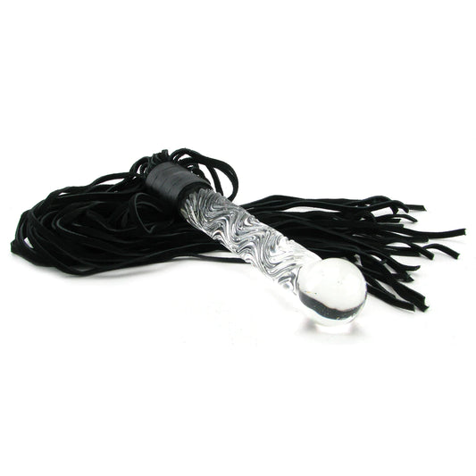 Icicles Hand Blown Glass Whip