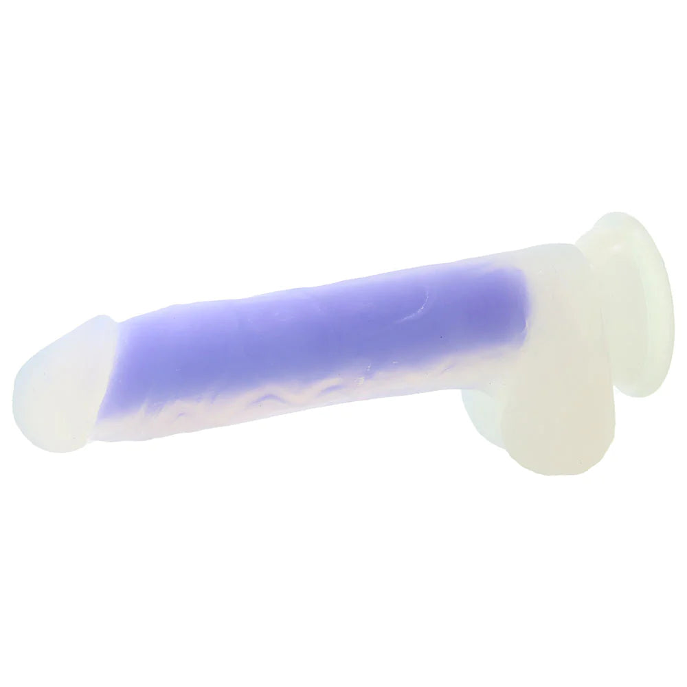 Blue Luminous Glow In The Dark Dildo