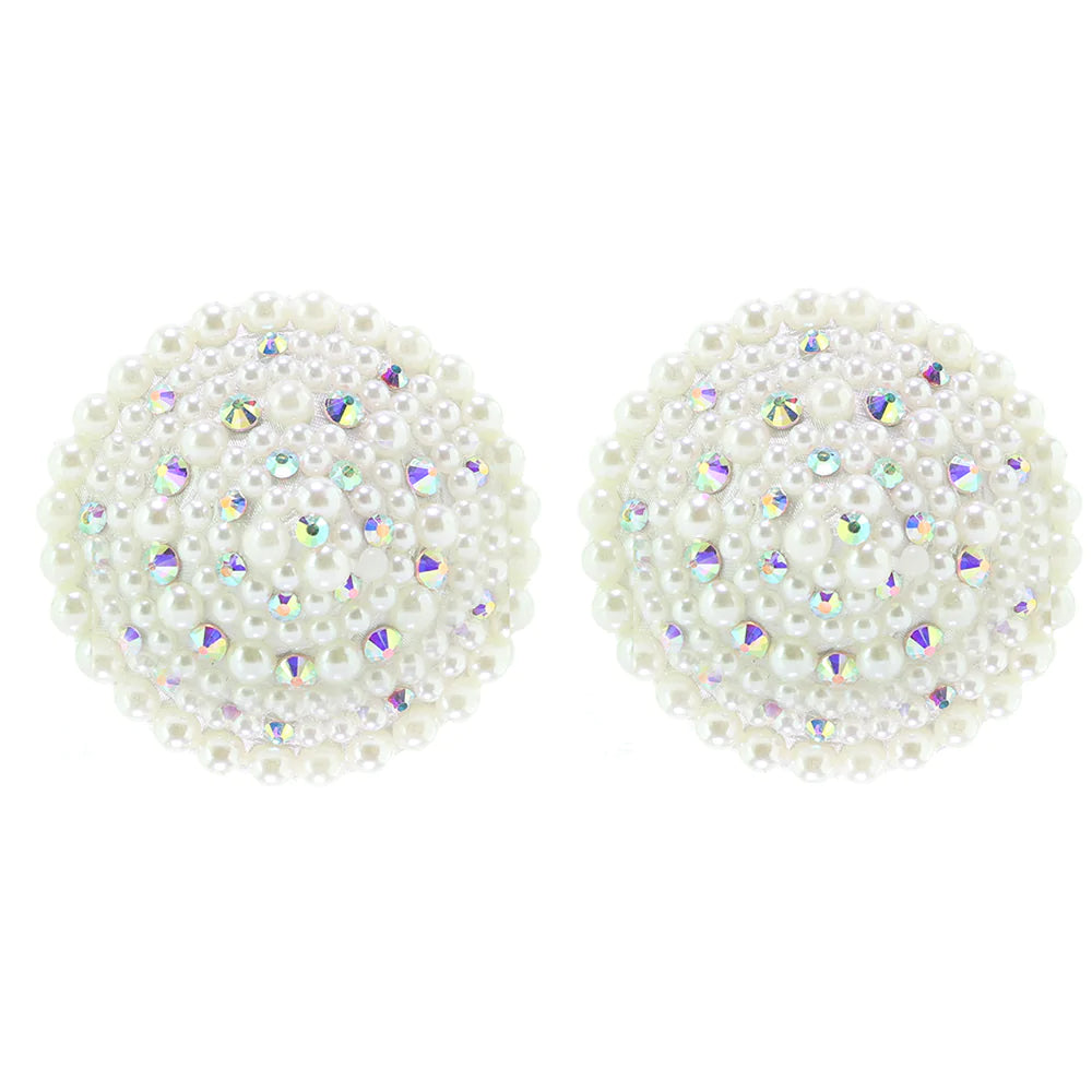 Pearl Round Nipple Pasties