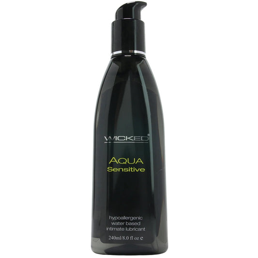 Aqua Sensitive Lube 8oz/240ml in Hypoallergenic