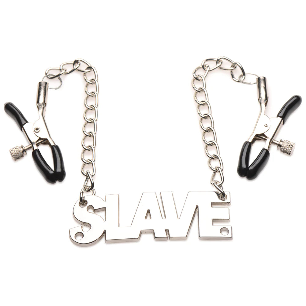 Master Series Enslaved Slave Chain Nipple Clamps