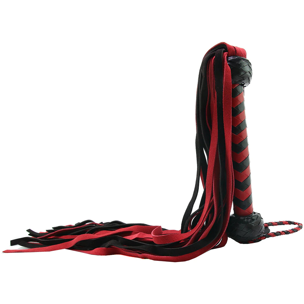 Black & Red Suede Flogger