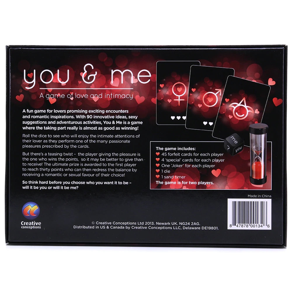 You & Me a Game of Intimacy