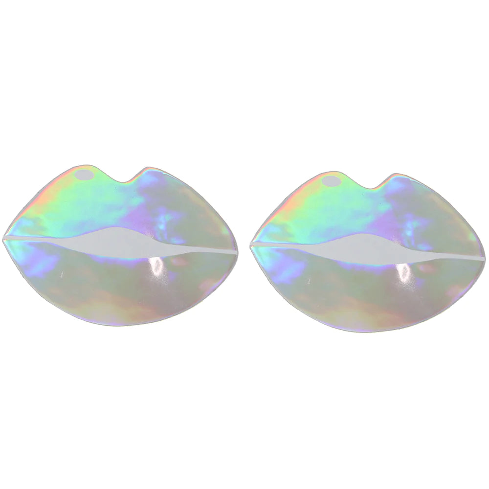 Pride and Holographic Lips Nipple Pasties