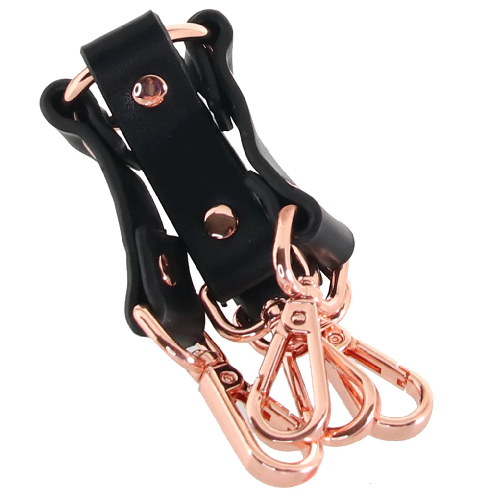 Bondage Couture Hogtie in Rose Gold