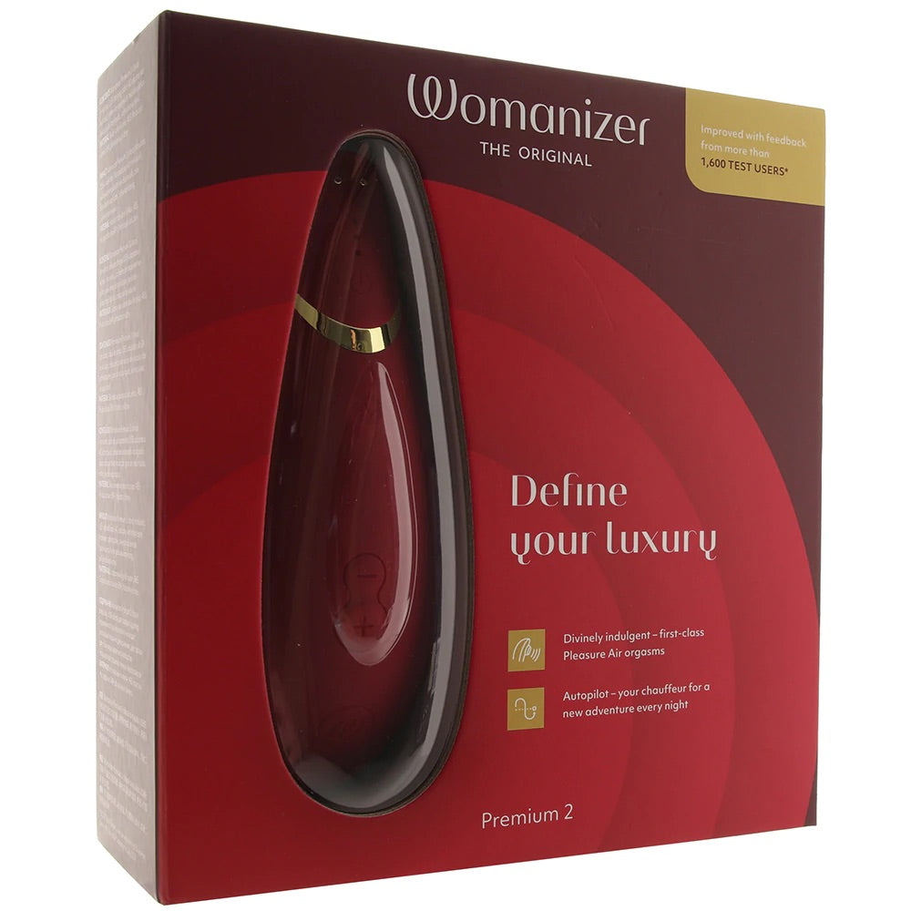 Womanizer Premium 2 Pleasure Air Stimulator