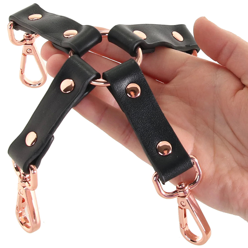 Bondage Couture Hogtie in Rose Gold