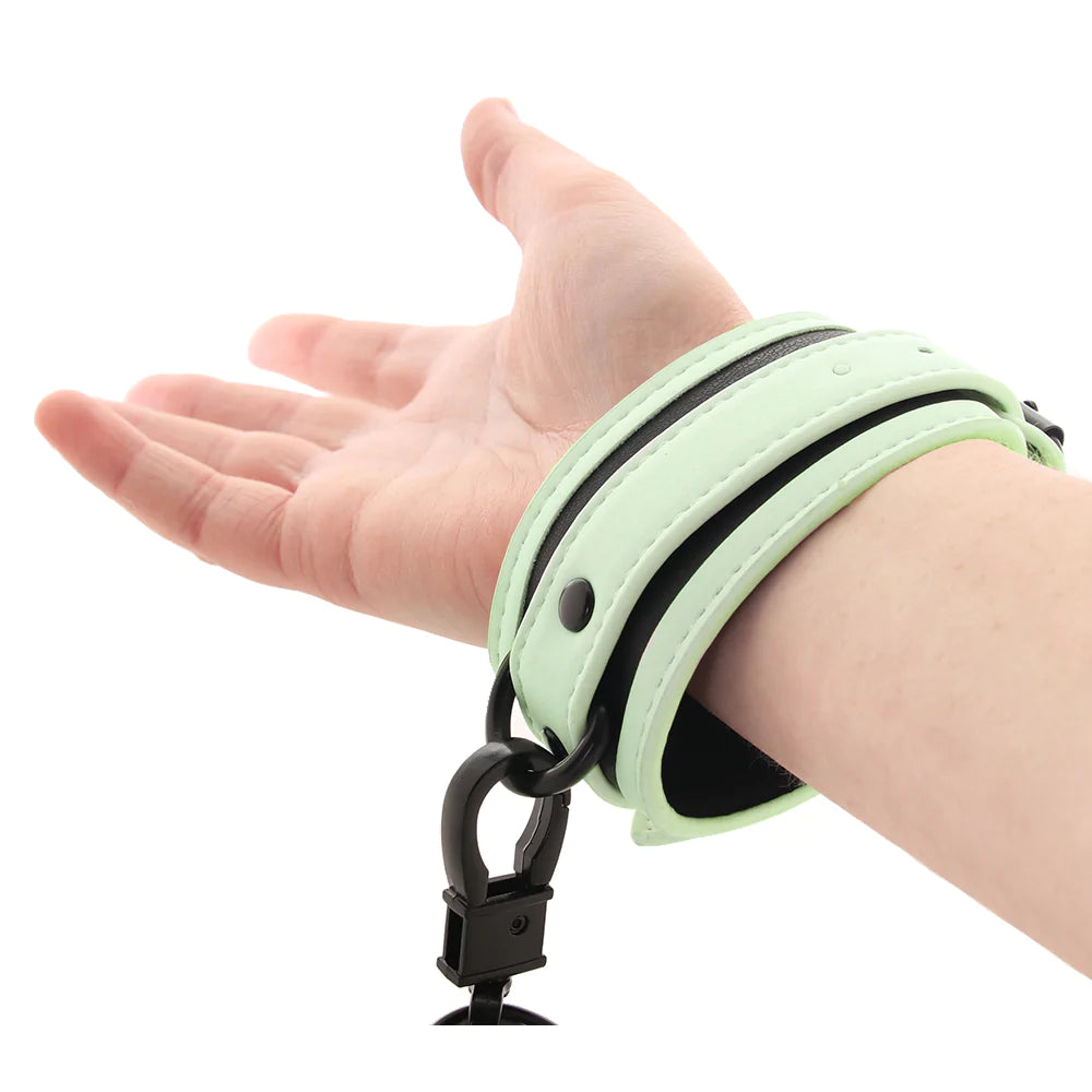 GLO Glow In The Dark Wrist Cuffs