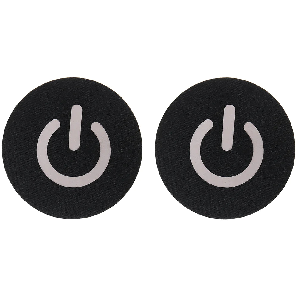 Glow in the Dark Power Button Nipple Pasties