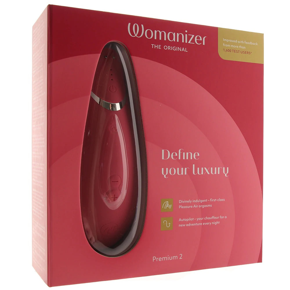 Womanizer Premium 2 Pleasure Air Stimulator